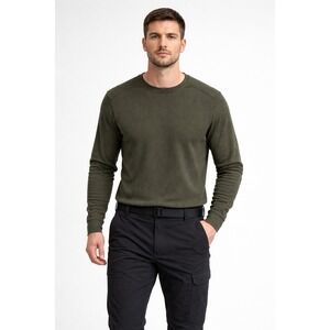 01.Algo Performance Shirt Mens M Olive Athleisure Outdoor Active Techwear